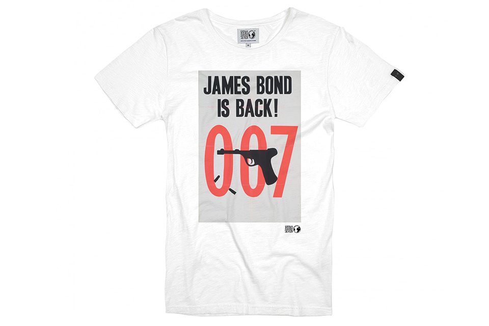 t shirt hero seven james bond is back