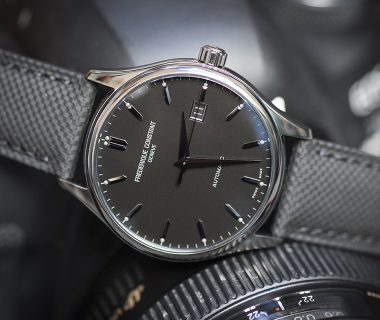 Frederique Constant Classics index auto black line index