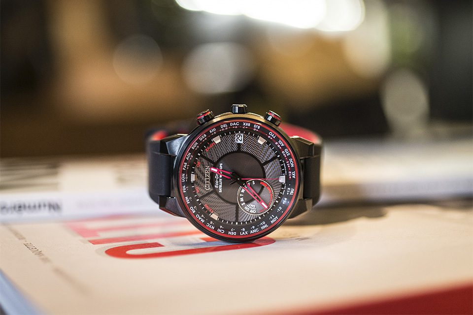 montre citizen eco-drive satellite wave test et avis cadran