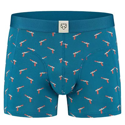 boxer a dam en coton bio motifs pistolets