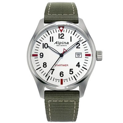 montre alpina startimer pilot quartz