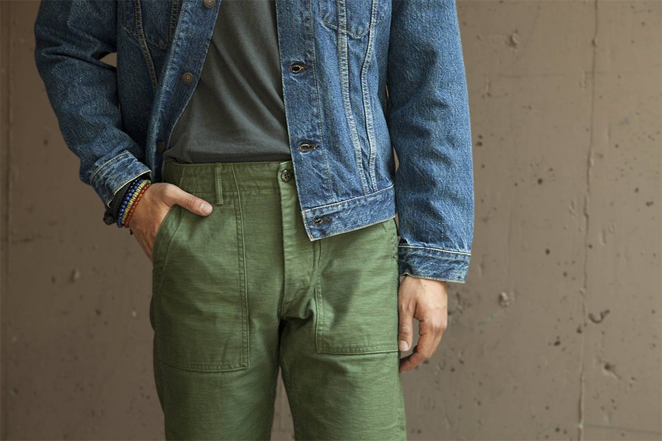 Orslow fatigue pants