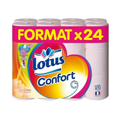 Papier toilette Lotus Confort maxi pack