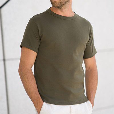 t-shirt made in france frenchaholic kaki