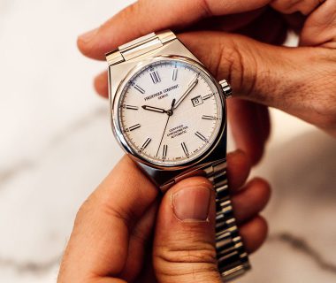 Montre frederique constant highlife cadran matmonde