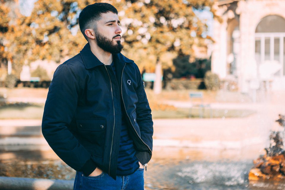 Faguo blouson russy sans col