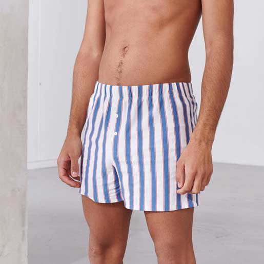 Caleçon Rayé Homme