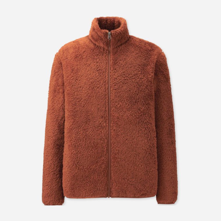 polaire uniqlo orange