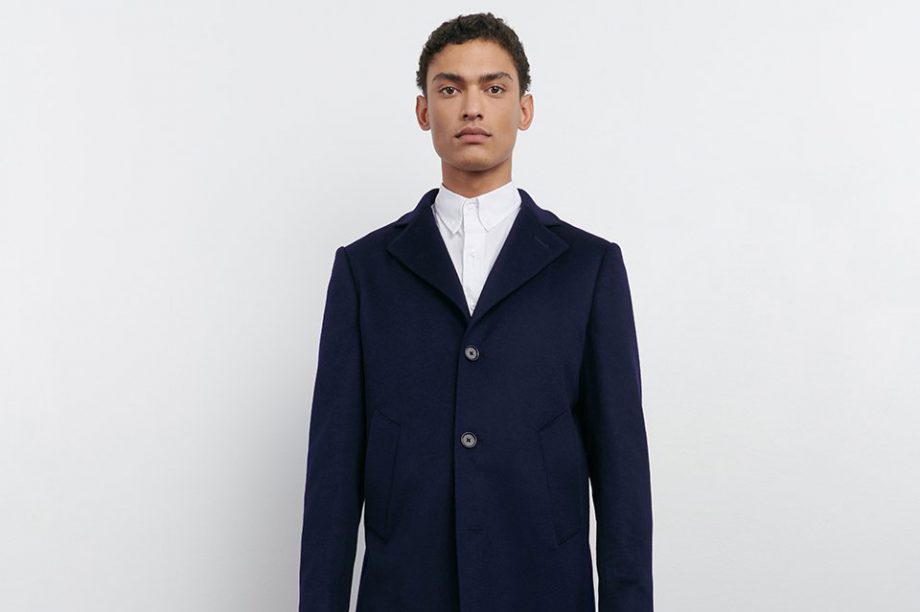 the initialist manteau bleu paysage