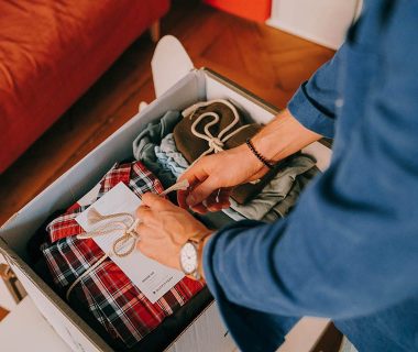 test avis outfittery ouverture box deballage