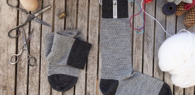 Chaussettes Grises Bellepaga