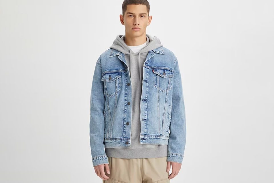 trucker jacket veste en jean levis