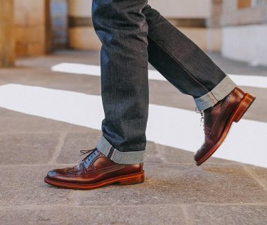 chaussures orbans derby profil