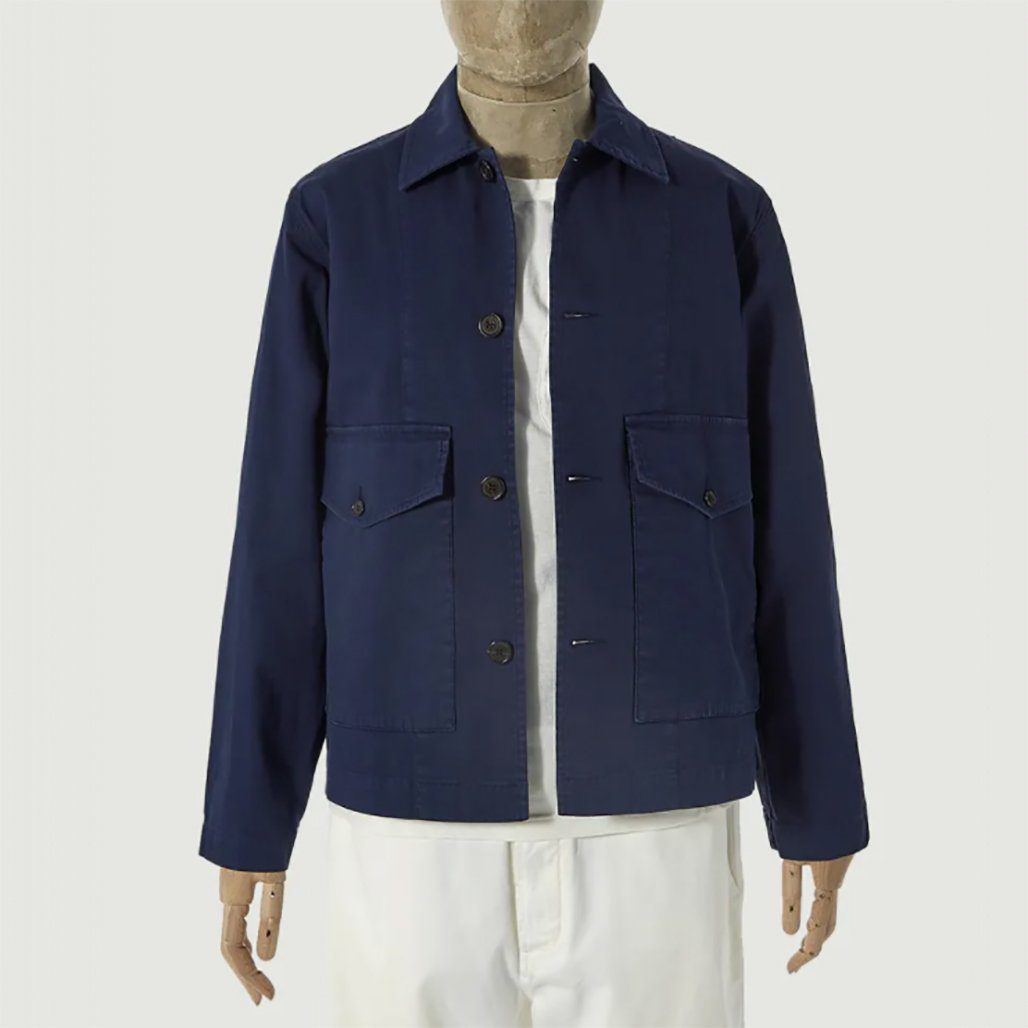 veste universal works bleu marine