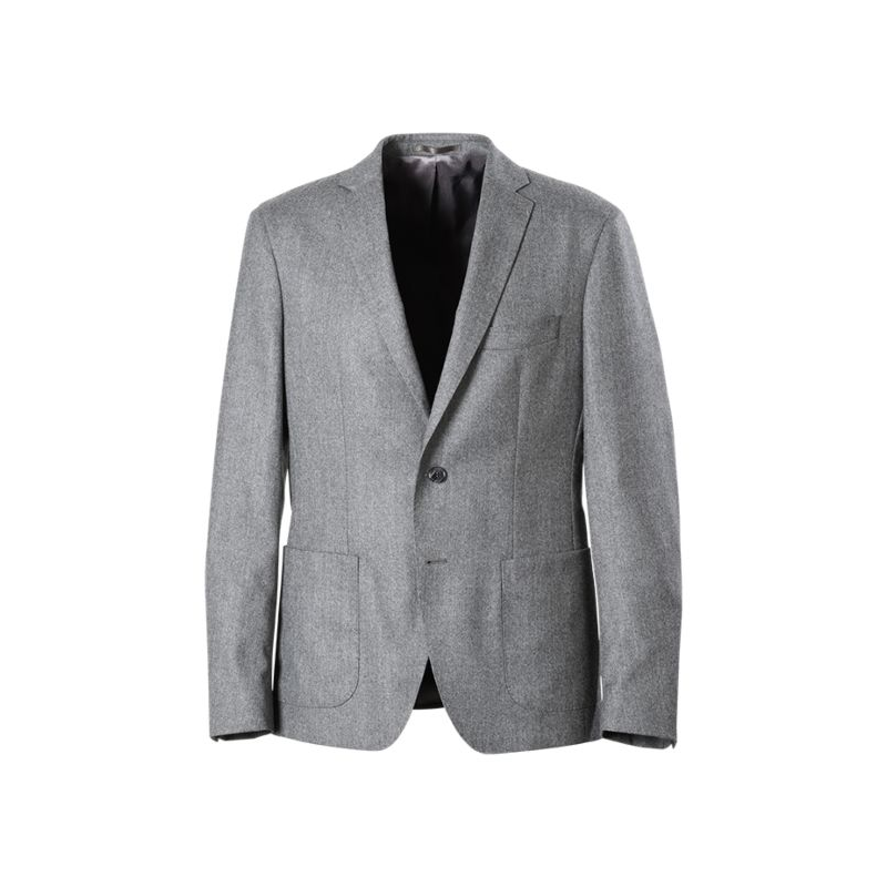 blazer bexley gris chiné en flanelle