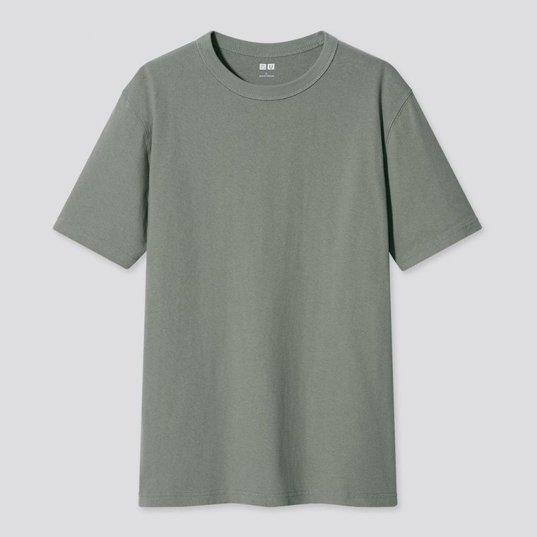 t-shirt uniqlo u kaki