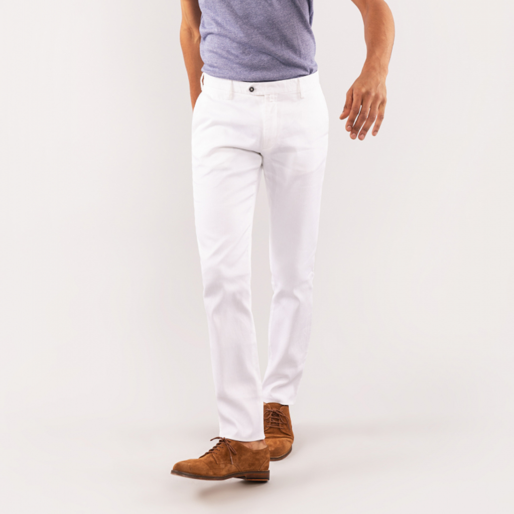 pantalon blanc lepantalon