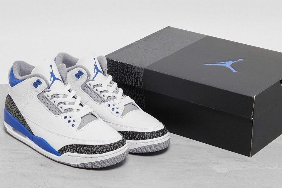 Air jordan 3 retro racer blue