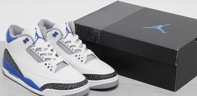 Air jordan 3 retro racer blue