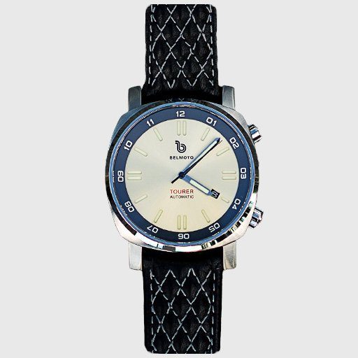 Montre Belmoto TOURER GOLD & BLUE