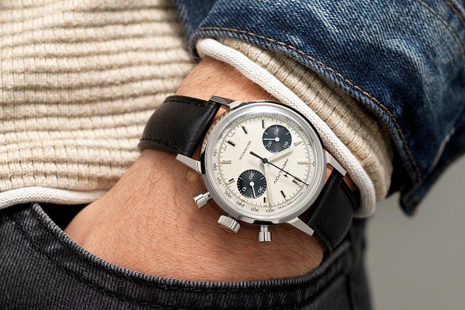 montre hamilton intra matic chronograph h portee