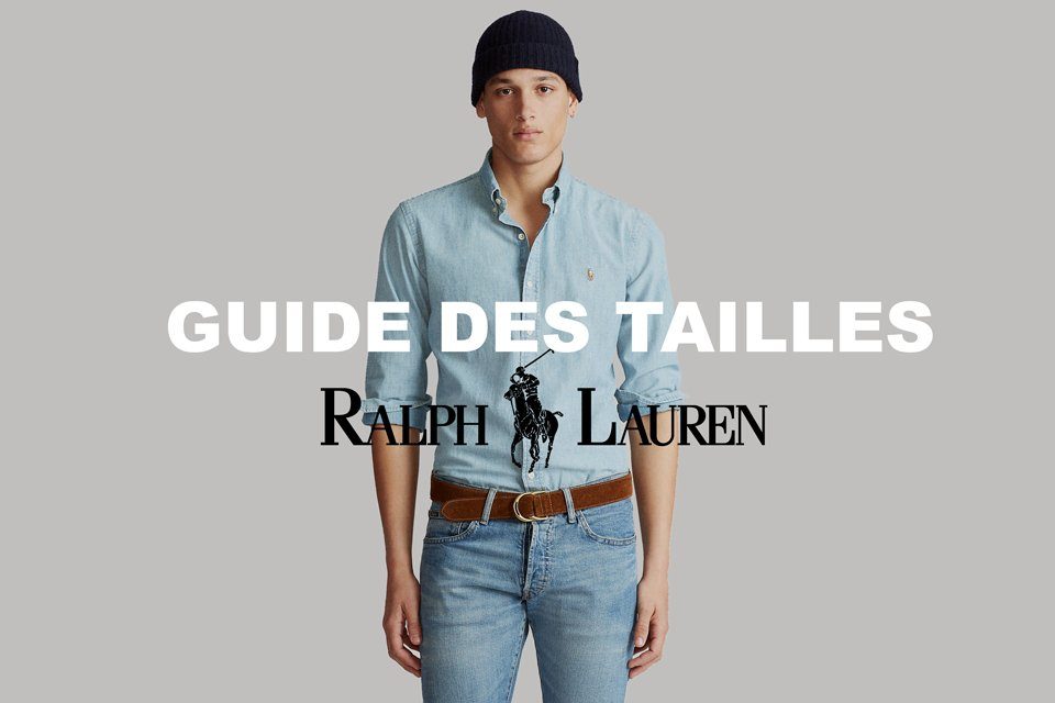 Guide des tailles ralph lauren