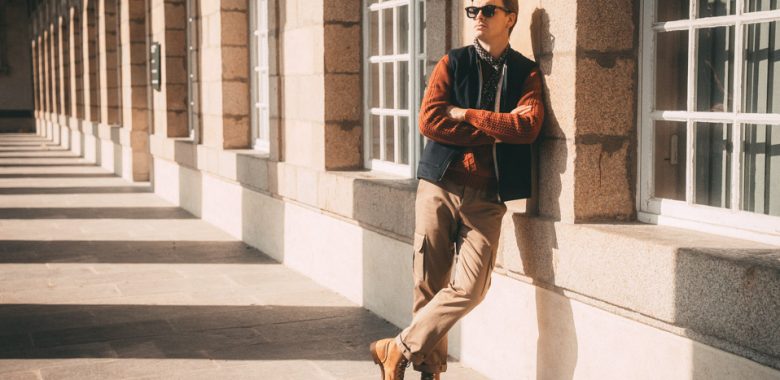 gilet look homme adresse polaire