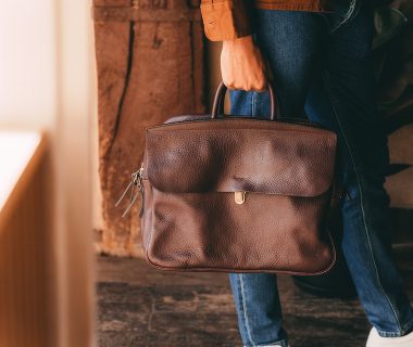 Sac ZEPPO Bleu de chauffe essayage poignée