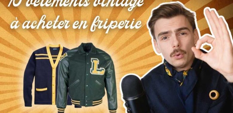 Miniature 10 vetements vintage homme à acheter en friperie 2022