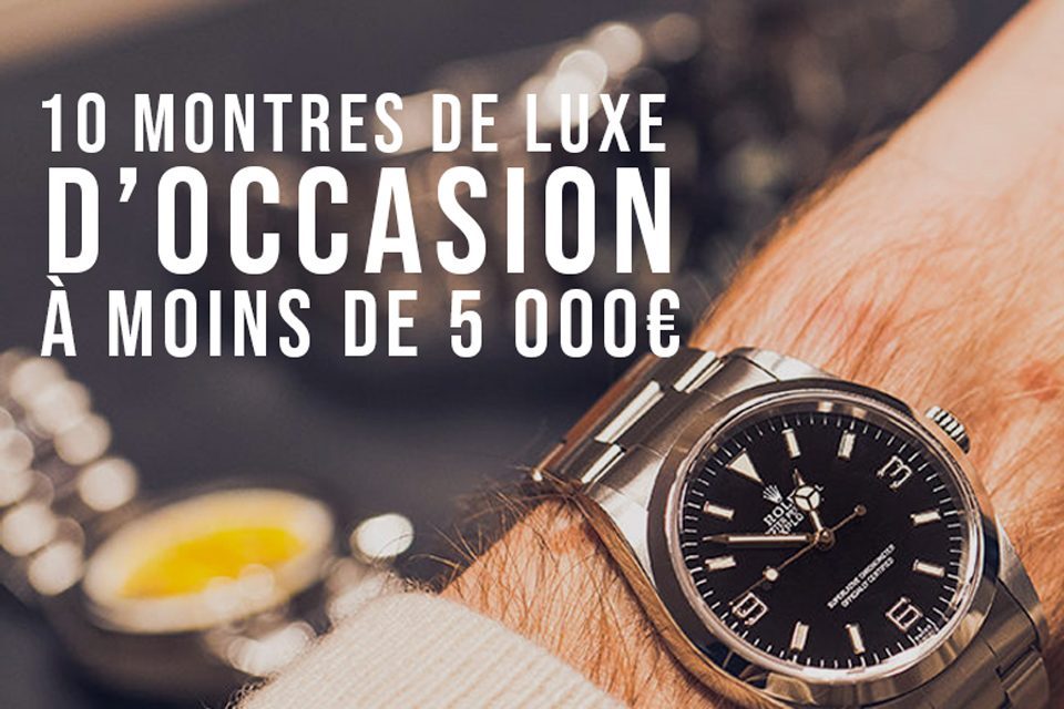 visuel montres luxe occasion