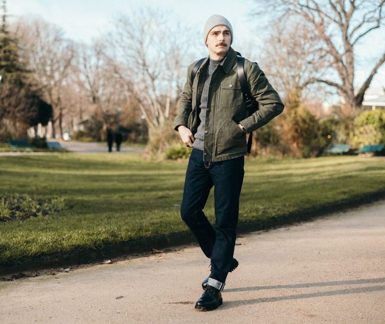 Look workwear casual homme