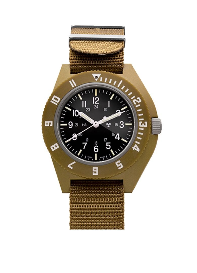 Montre Marathon Navigateur De Pilote Desert Tan