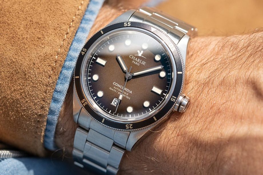 Charlie Paris Concordia Dune Automatique wristshot
