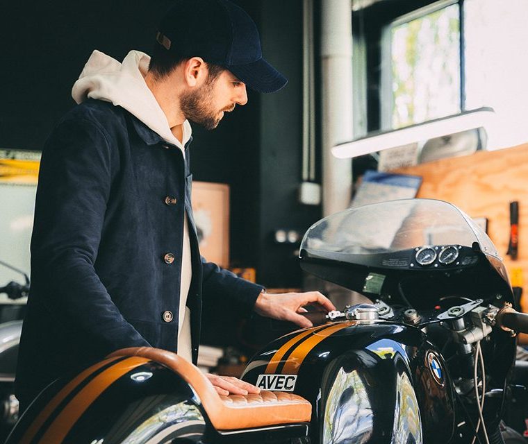 look homme moto veste de travail casquette printemps