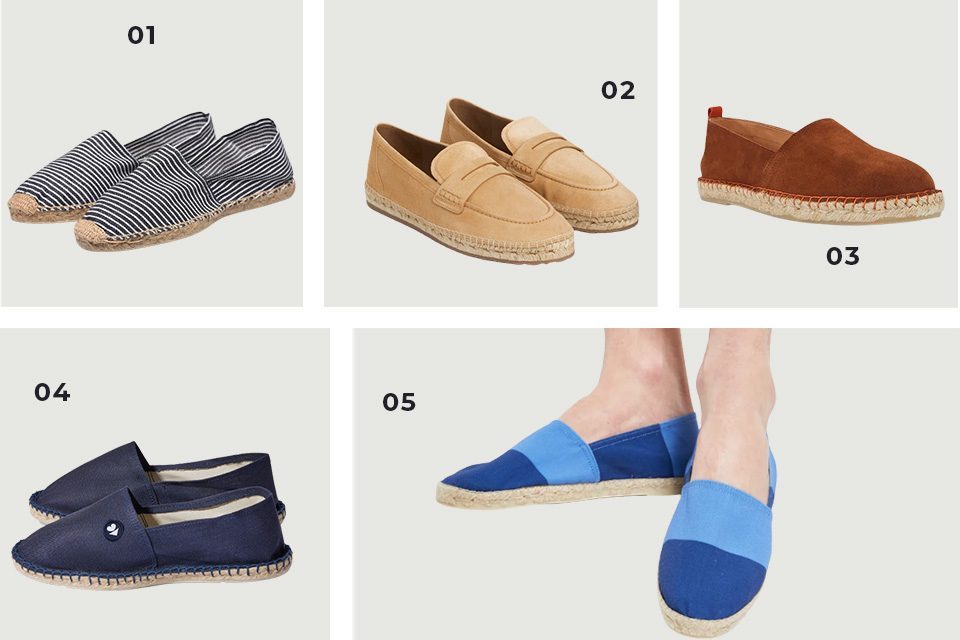 10 chaussures pour l'été espadrilles soldes2022
