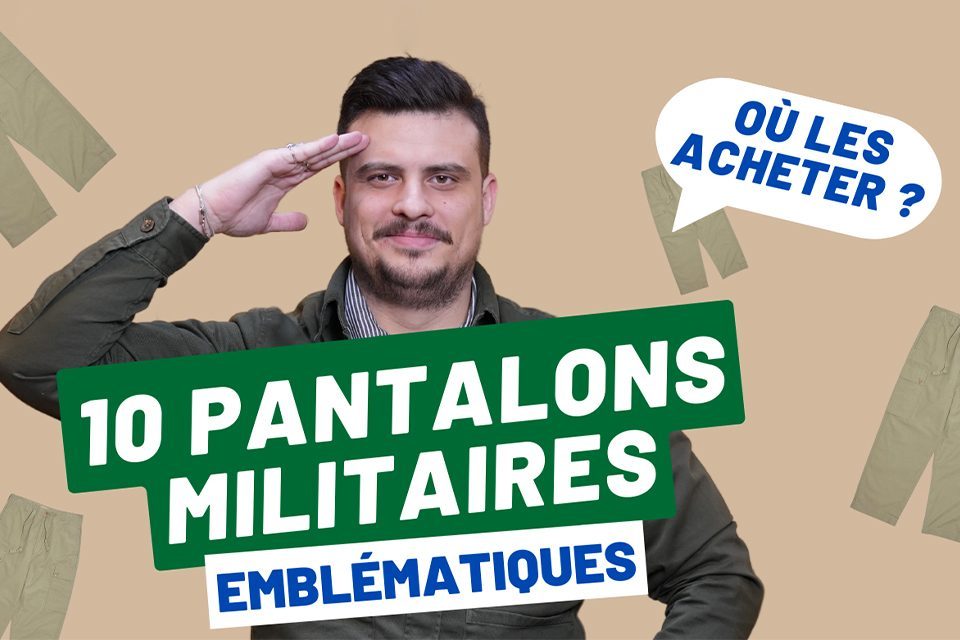 pantalons militaires pour homme