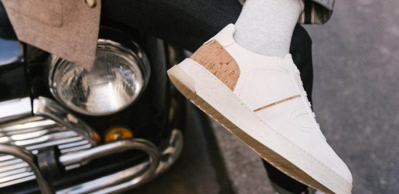 test baskets belledonne b5 blanches cuir végan