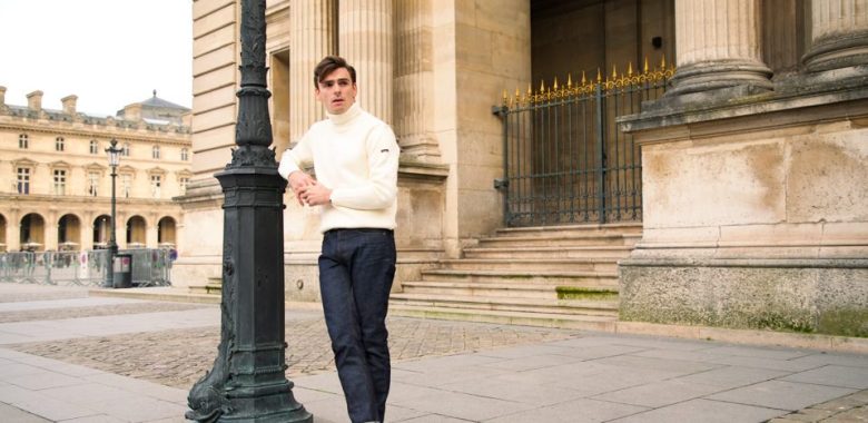 Pull le minor blanc laine
