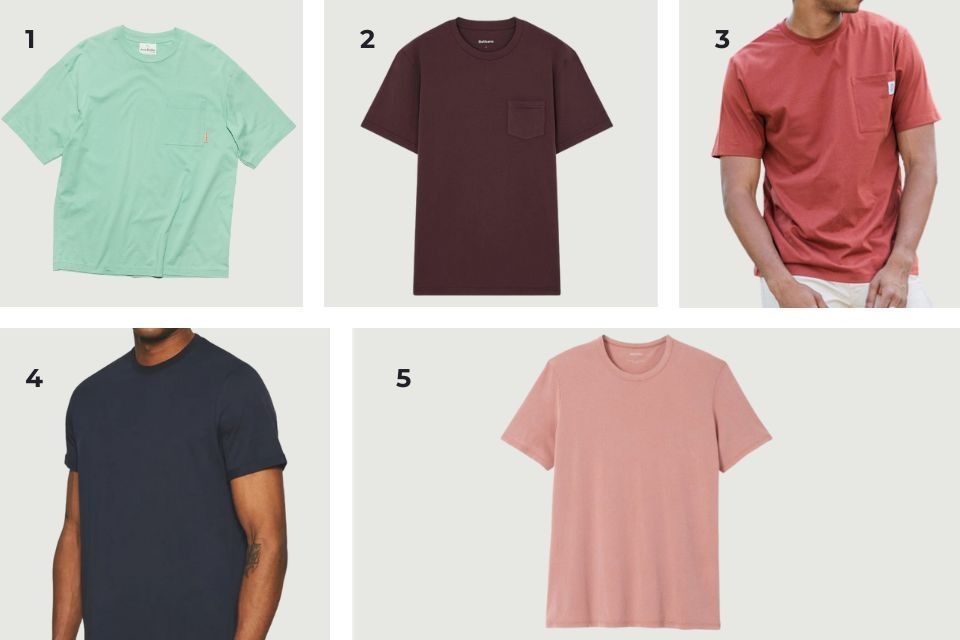 t-shirts unis soldes fw22
