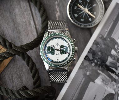 Yema rallygraf meca quartz verte