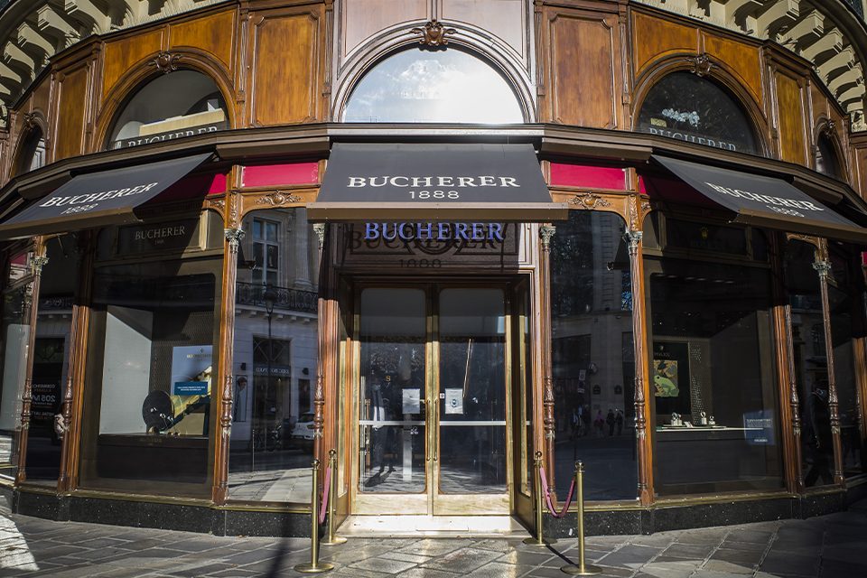 bucherer paris boutique montres de luxe