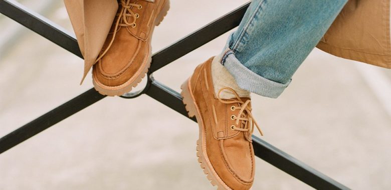 max sauveur précommande chaussures bateau beige