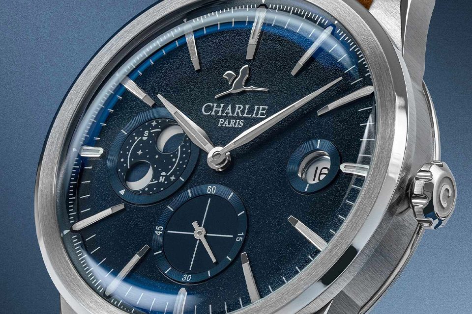 charlie paris alliance phase de lune cadran bleu