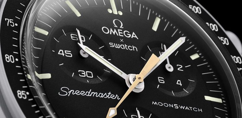 moonswatch moonshine gold or 18 carats swatch omega