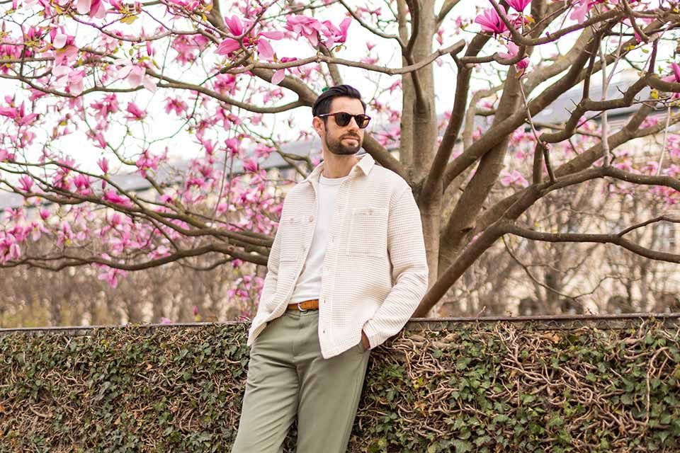 tenue homme printemps surchemise photo couv