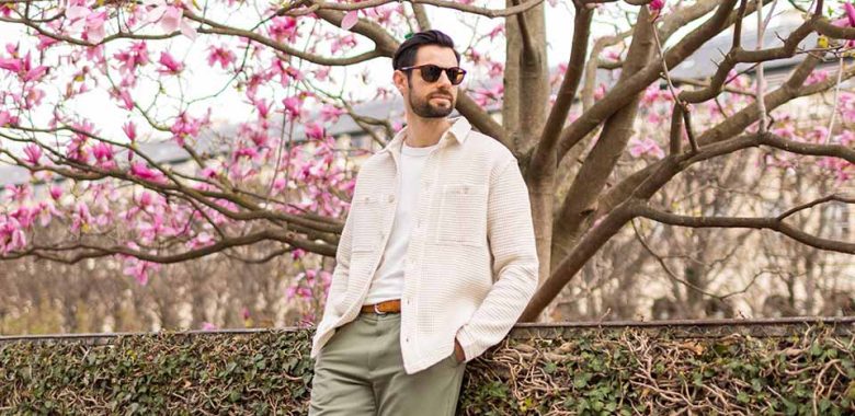 tenue homme printemps surchemise photo couv