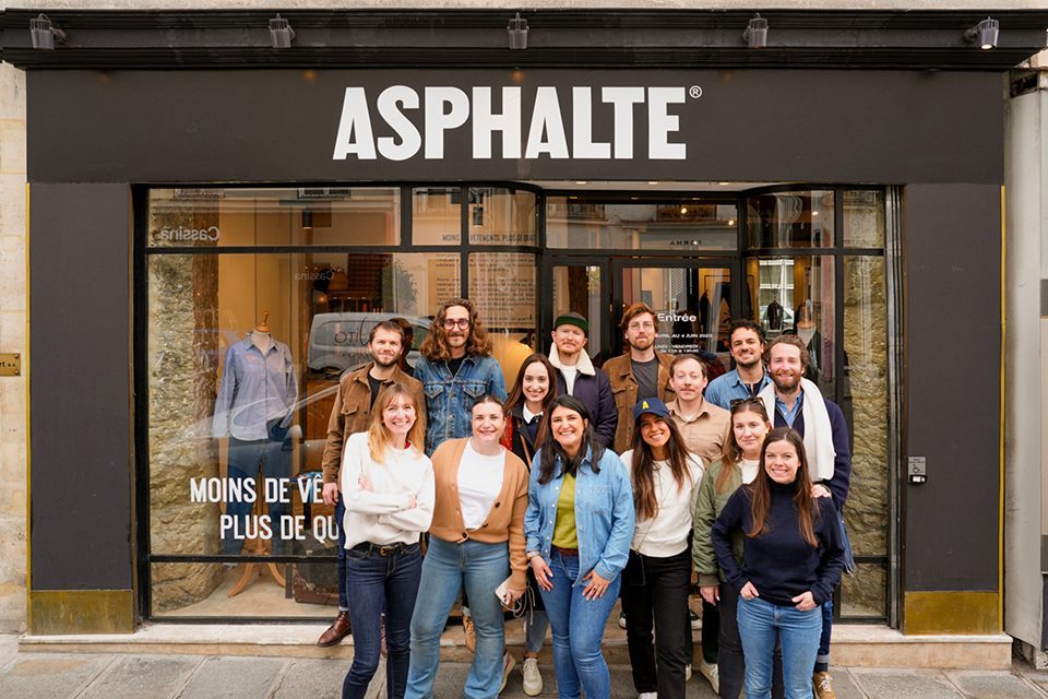 Pop-up Asphalte Paris équipe