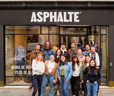 Pop-up Asphalte Paris équipe