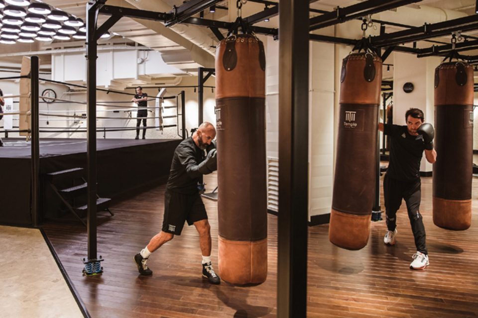 salles de boxe à paris temple noble art