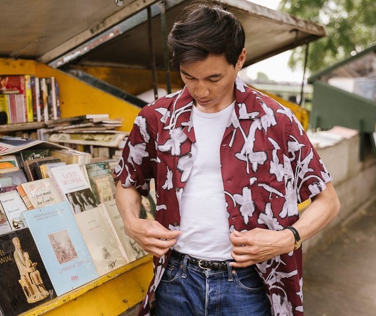 Look chemise col cubain Bellerose